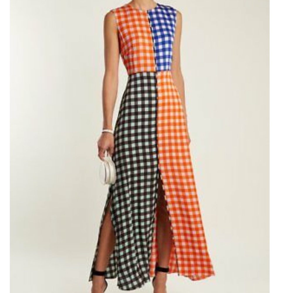 DVF Checkered Dress—Day to Night.